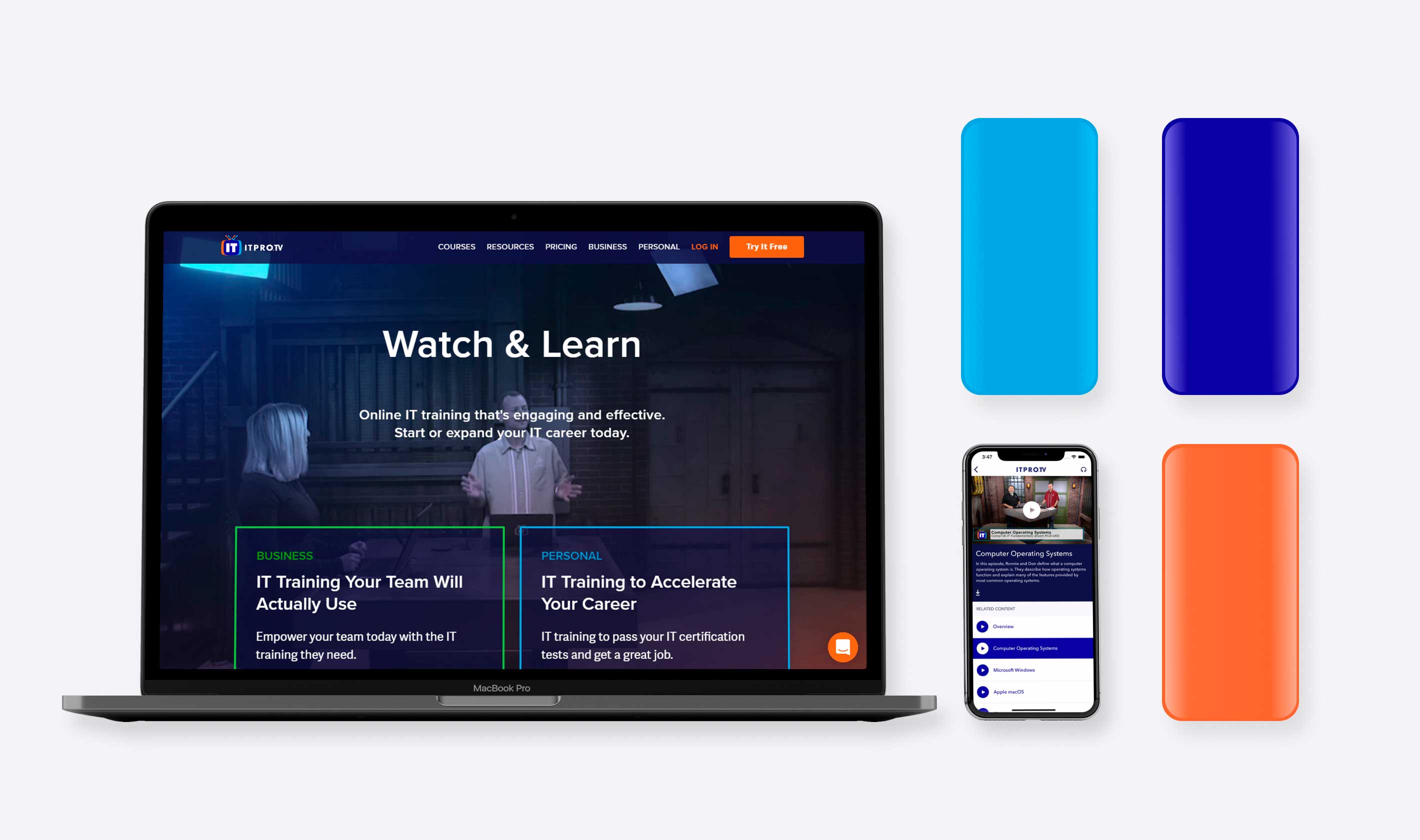 Omega Case Study ITProTV Custom Android App Development